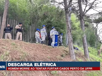 Homem morre ao tentar furtar fios de caixa de alta tensão em Curitiba