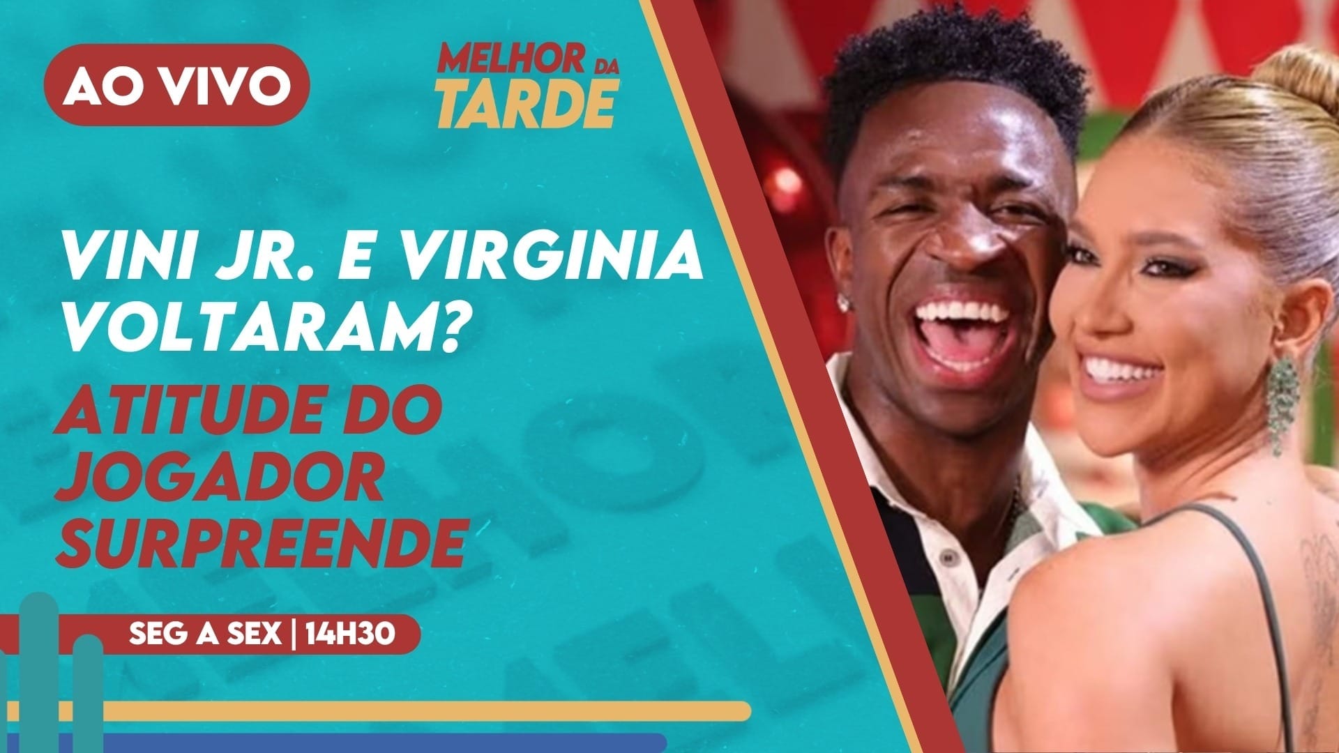 AO VIVO: Vini Jr. e Virginia voltaram? Melhor da Tarde repercute sinais