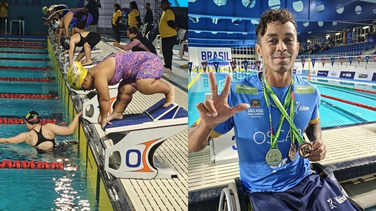 Marcela Sacilotto e Sérgio Ferreira. Divulgação Instituto Athlon.