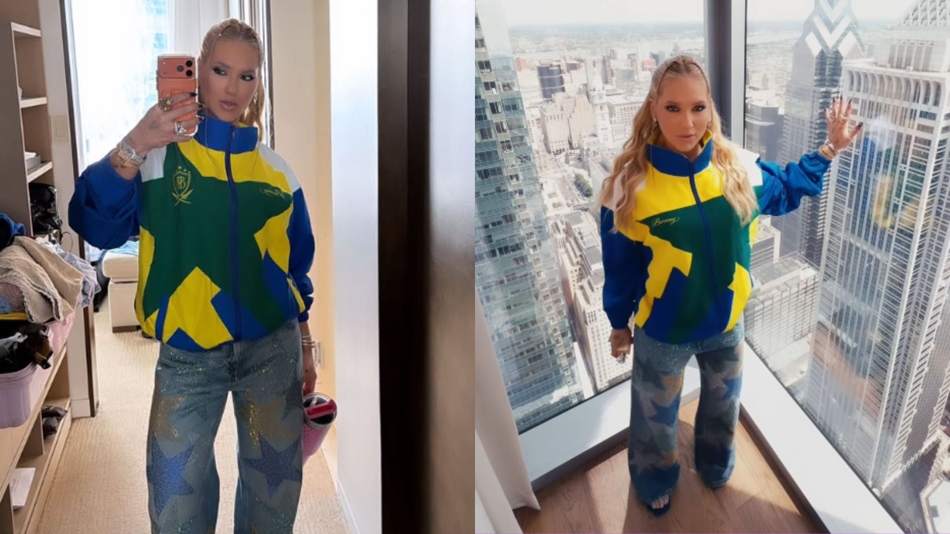 Virginia ostenta look de mais de R$ 300 mil para Brasil X Haiti na Copa