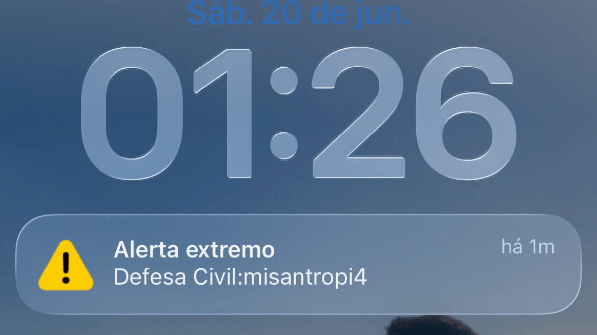 Alerta falso de “misantropia” é enviado para celulares em São Paulo