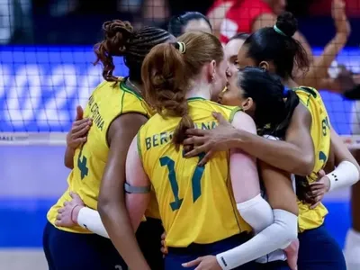 Brasil bate a China por 3 sets a 1 e continua invicto na Liga das Nações