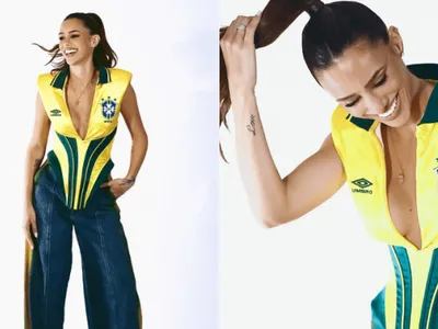 Bruna Biancardi sobre looks na Copa do Mundo: "Sair da zona de conforto"