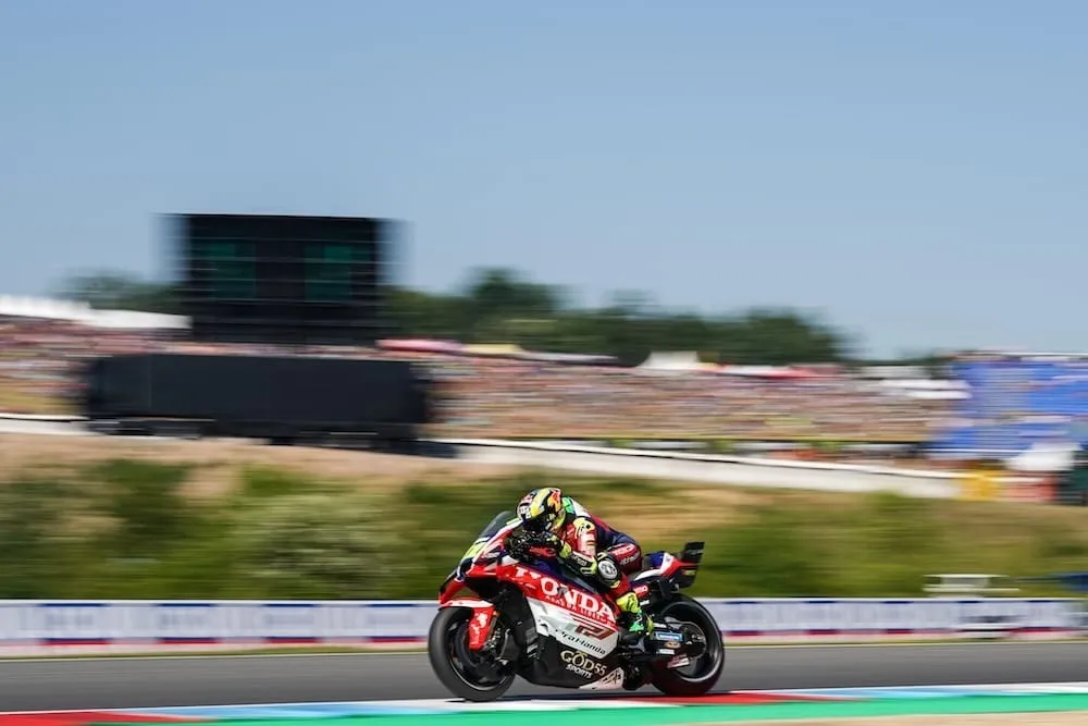 Diogo Moreira abandonou a sprint do GP da República Tcheca