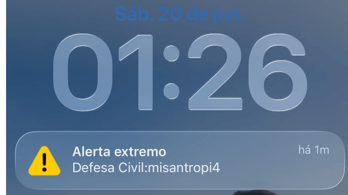 Falso alerta com termo "misantropia" foi recebido no DF, PR, RJ e SP