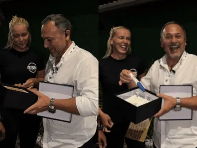 Mounjaro ou teste de gravidez? Avô confude presente com caneta emagrecedora