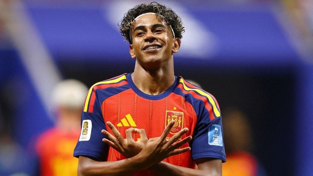 Lamine Yamal faz gol pela Espanha e fica atrás só de Pelé; entenda
