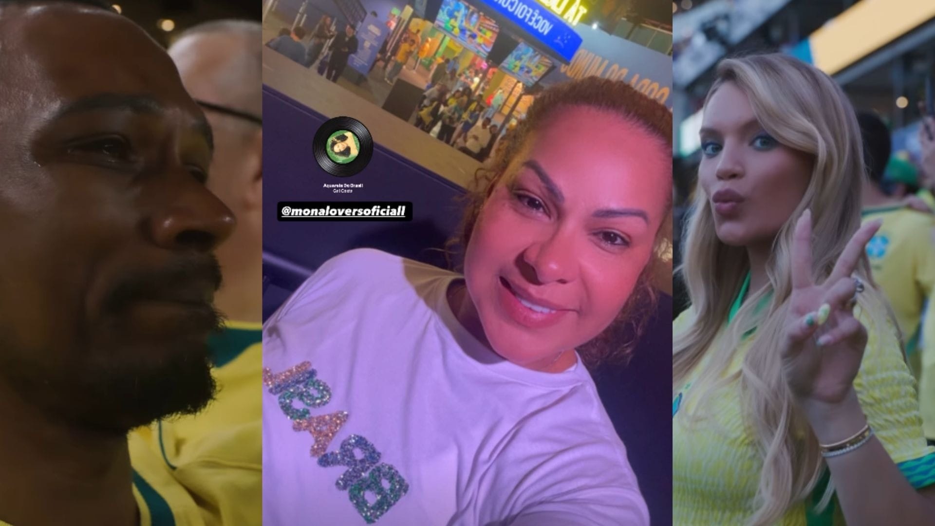 Enquanto esposa e pai acompanham Endrick na Copa, mãe segue no Brasil
