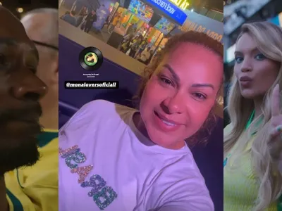 Enquanto esposa e pai acompanham Endrick na Copa, mãe segue no Brasil