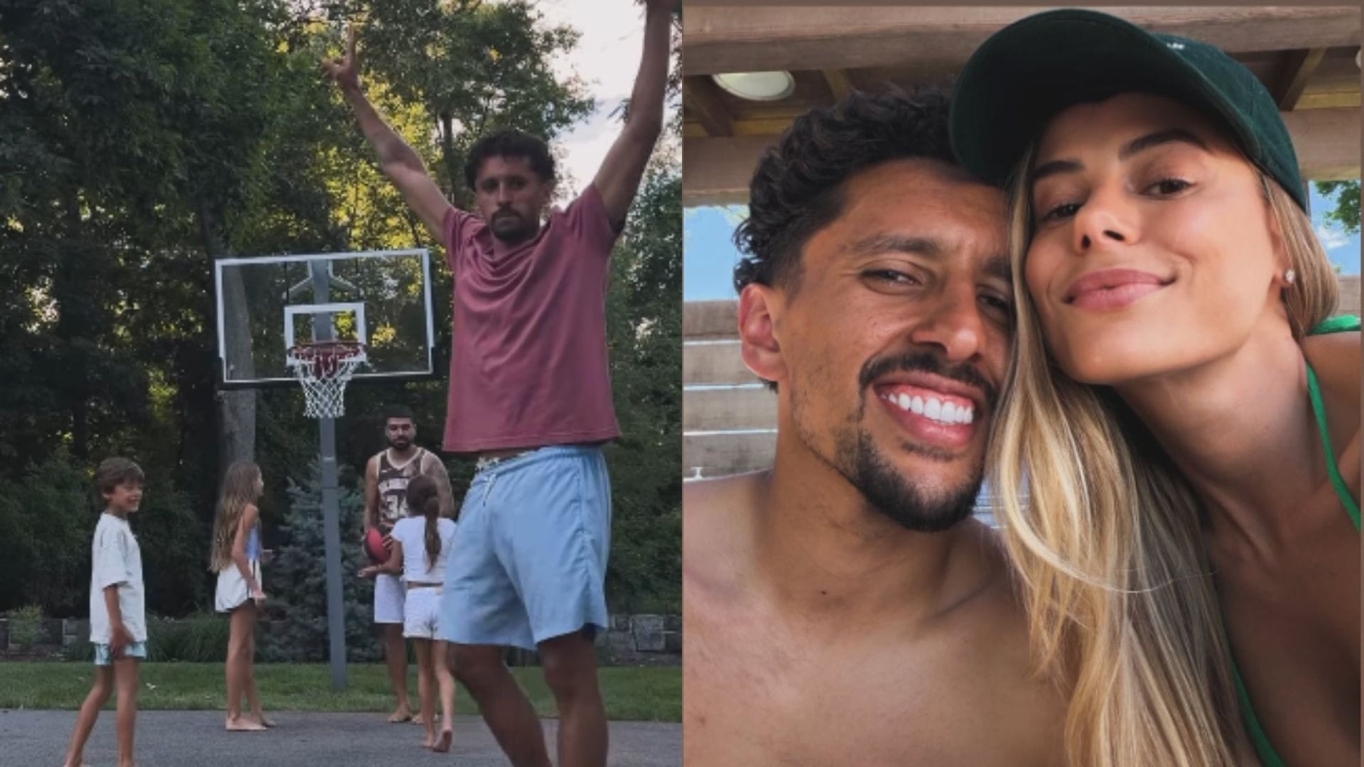 Marquinhos curtiu folga com a fam&iacute;lia