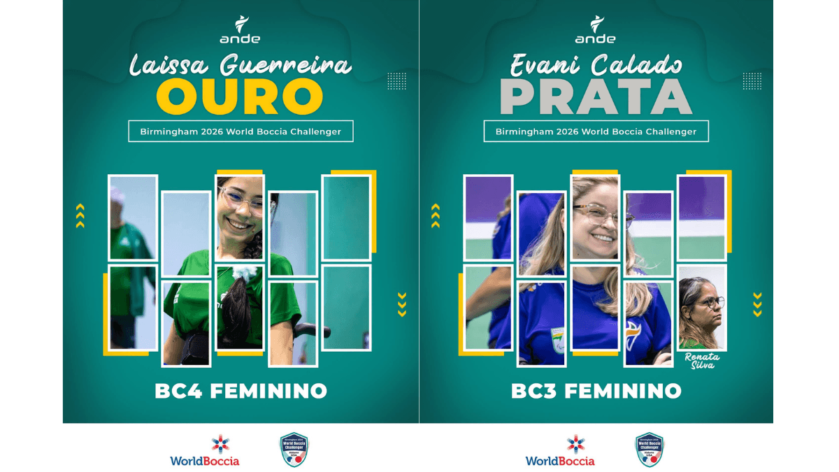 Atletas de SJCampos conquistam ouro e prata em mundial de bocha