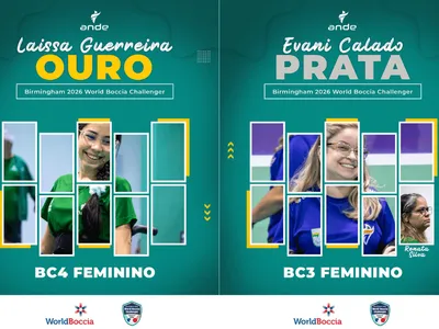 Atletas de SJCampos conquistam ouro e prata em mundial de bocha