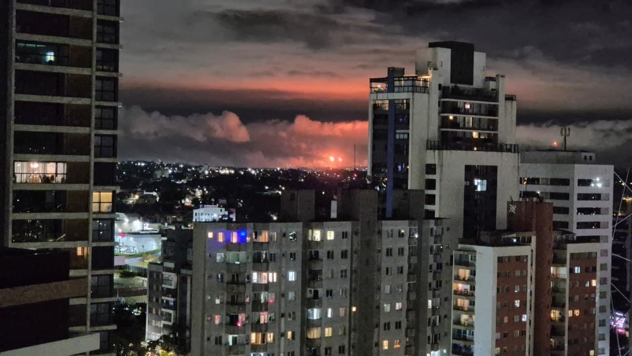 Imagem feita de Curitiba, perto do terminal Campina do Siqueira
