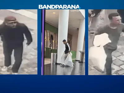 Novas imagens mostram suspeitos de assalto no Shopping Crystal