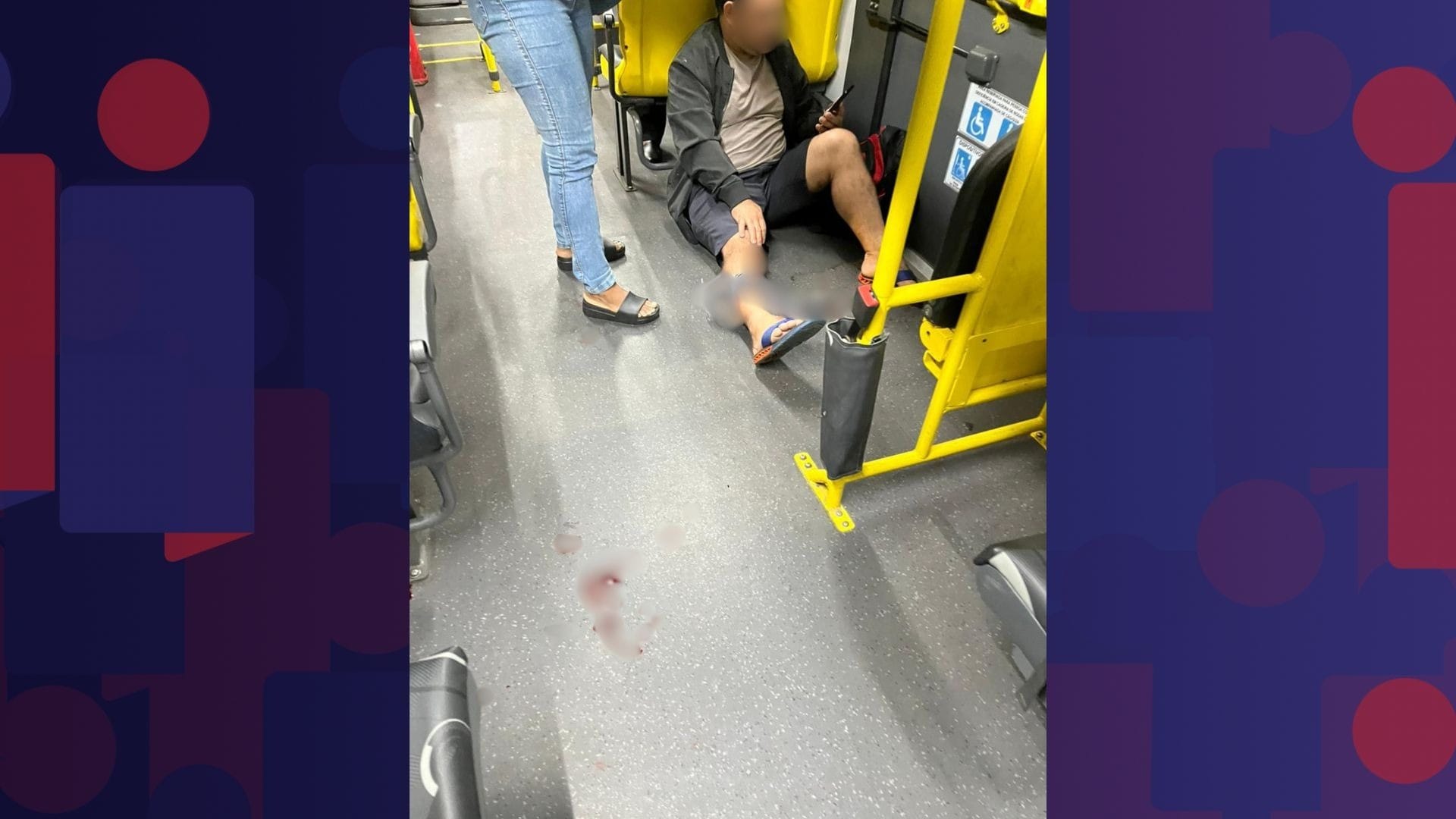 Passageiro de ônibus é baleado durante tiroteio no Morro Dona Marta