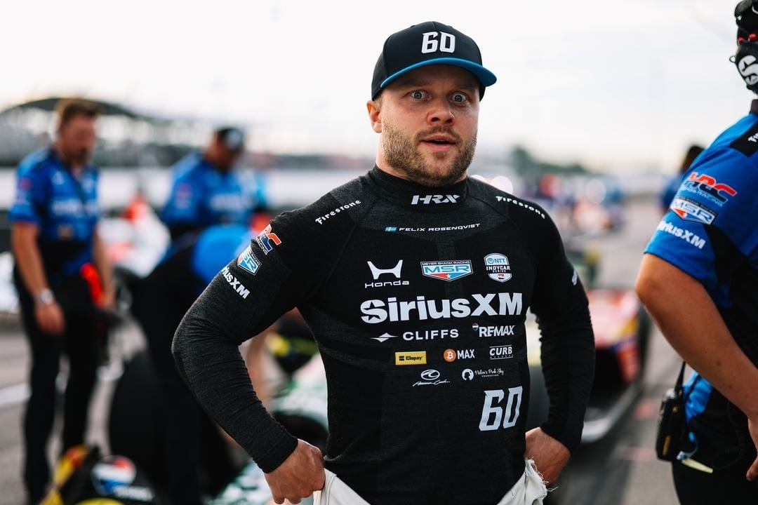 Meyer Shank confirma saída de Felix Rosenqvist para temporada de 2027
