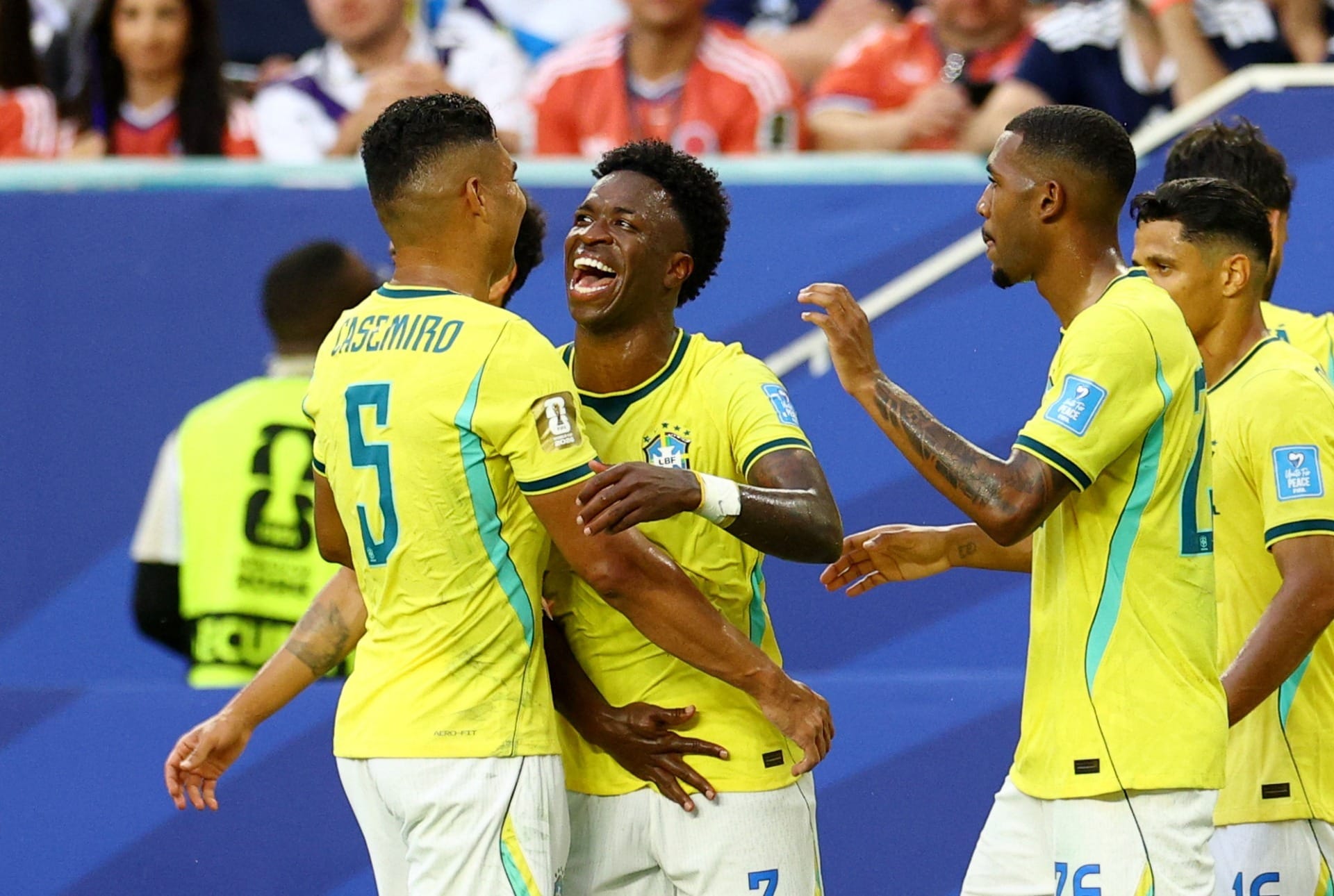 Vini Jr. alcança marcas de Garrincha, Romário e Zico em Copas do Mundo