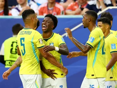 Vini Jr. alcança marcas de Garrincha, Romário e Zico em Copas do Mundo