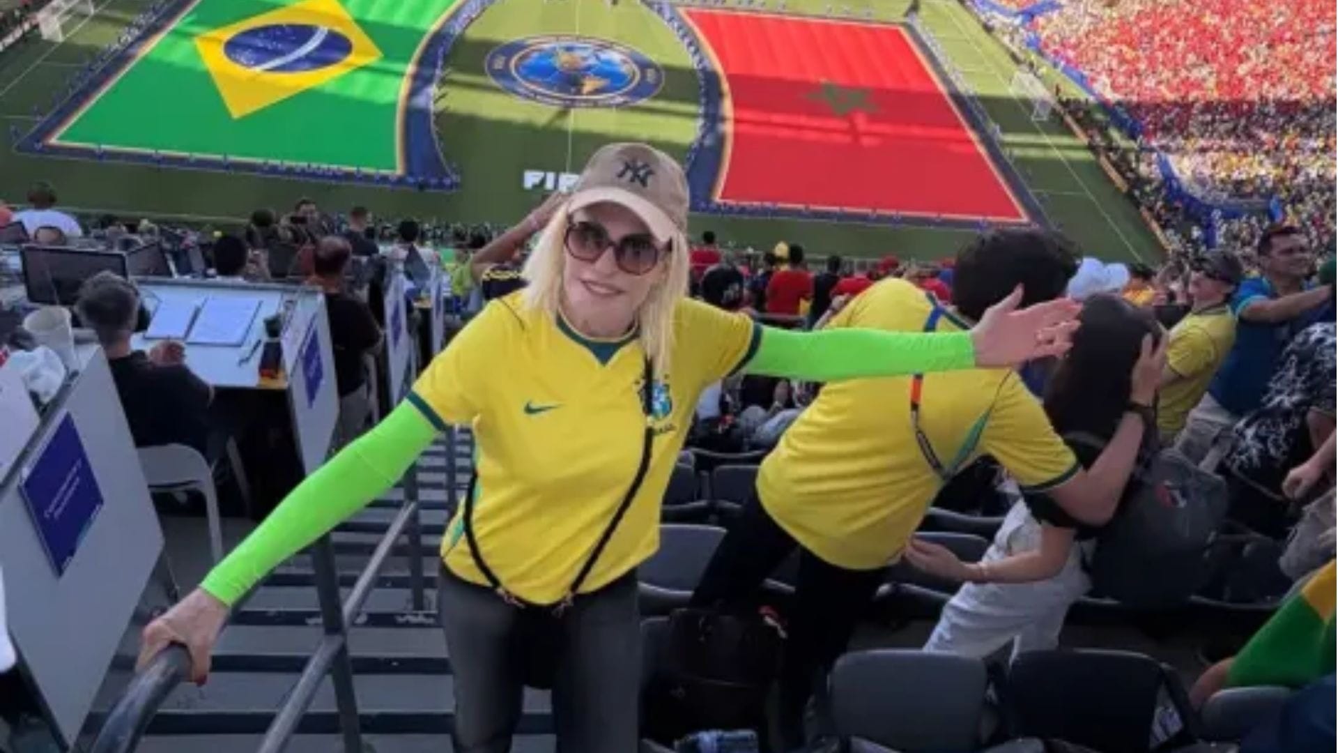 Ana Maria Braga no MetLife Stadium