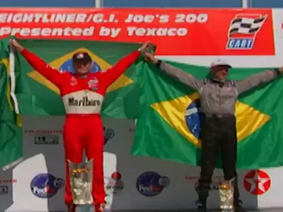 Primeiro pódio 100% brasileiro da Indy completa 26 anos; relembre