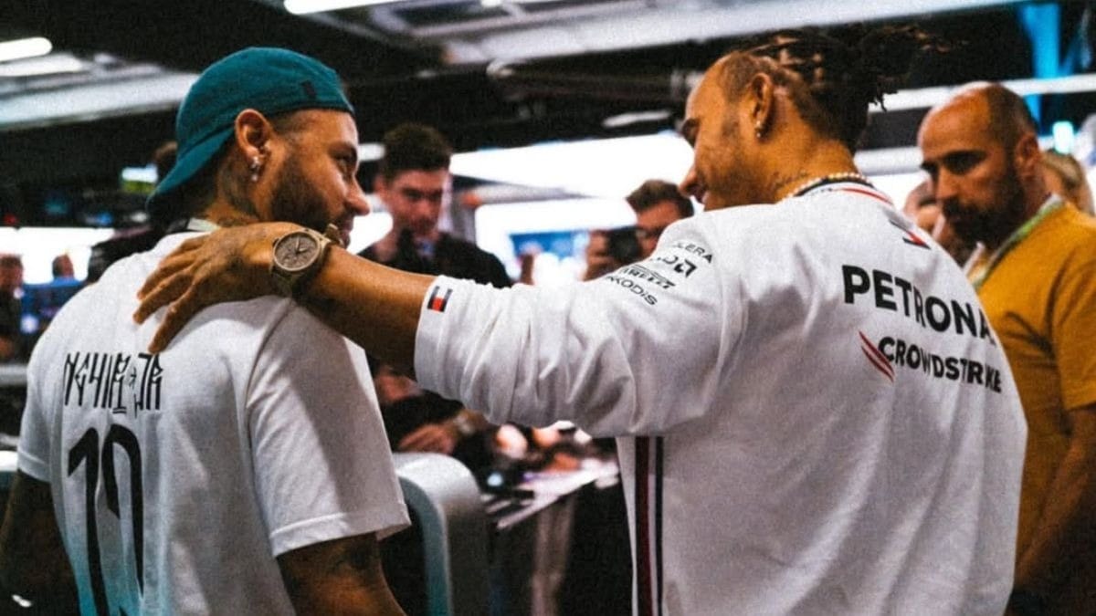 Hamilton elogia post de Neymar após vitória do Brasil na Copa