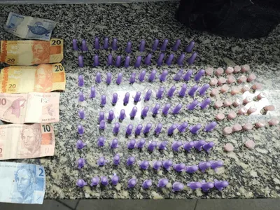 GCM prende homem em flagrante e apreende 132 porções de drogas em Limeira
