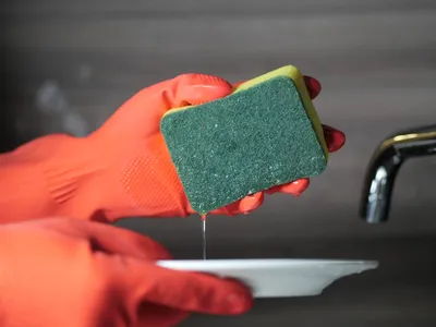 Quando foi a última vez que você trocou a esponja da cozinha?