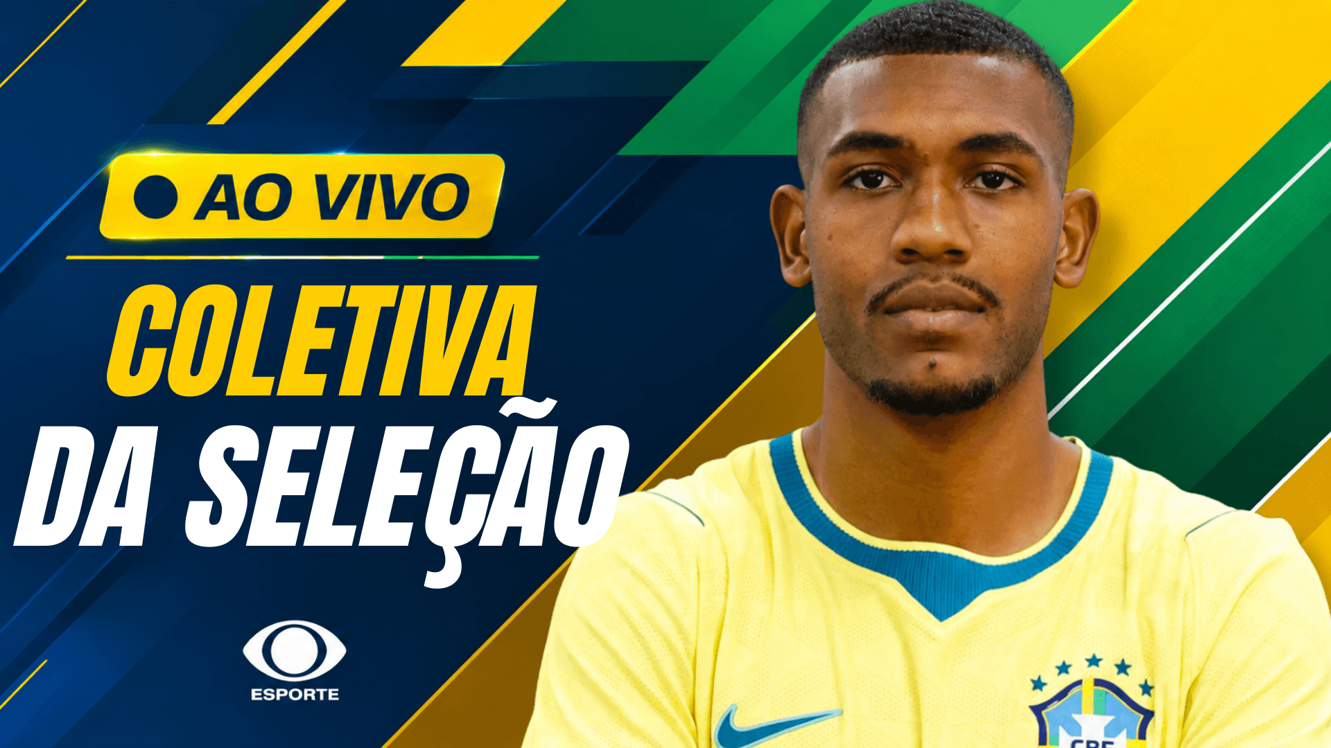 Ao vivo: assista à entrevista coletiva da Seleção Brasileira com Rayan