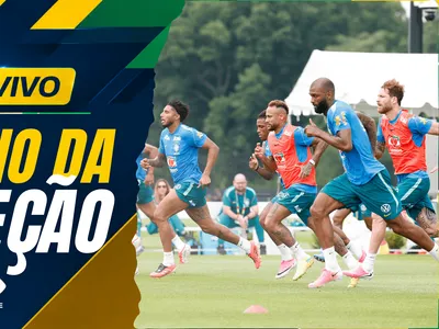 Ao vivo e com imagens: treino da Seleção Brasileira para jogo contra Japão