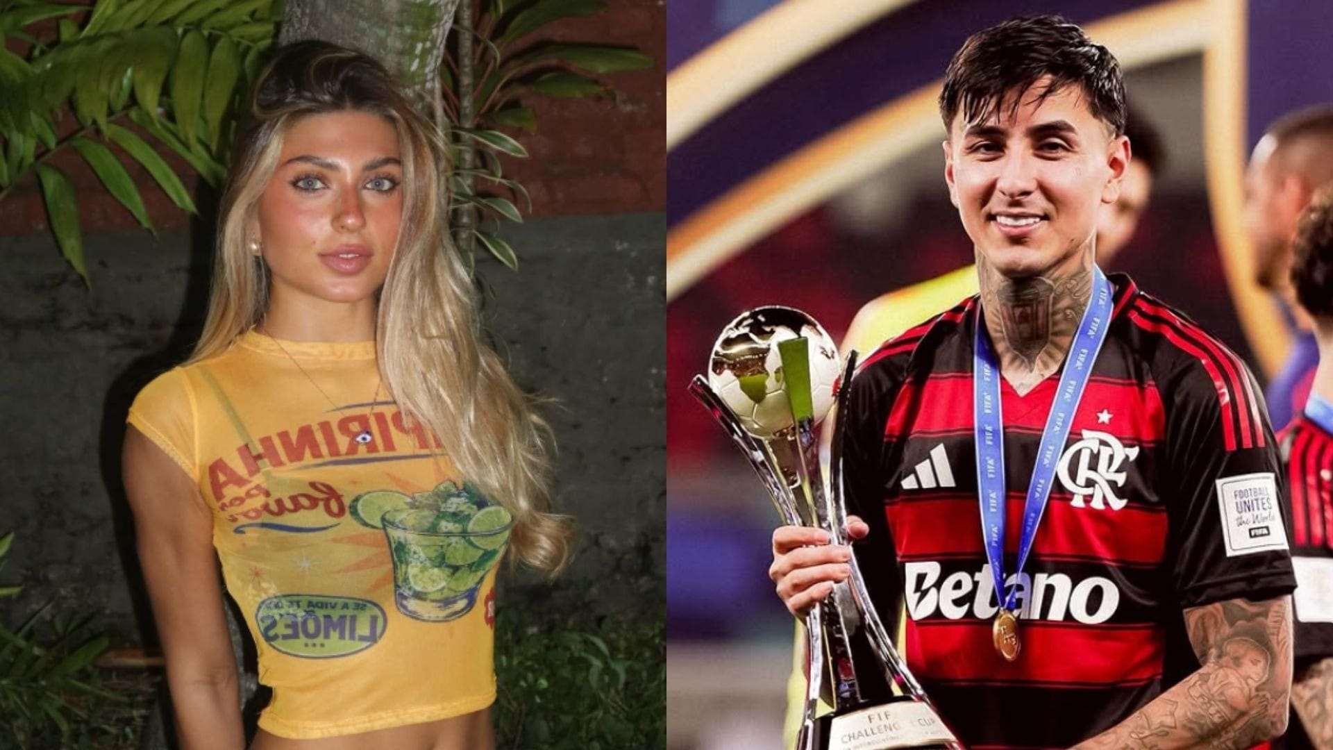 Filha de Eduardo Moscovis 'expõe' affair com Pulgar e conversa com Neymar