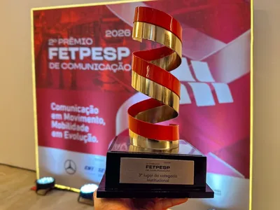 A Campanha da frota 100% elétrica conquista Prêmio FETPESP de Comunicação