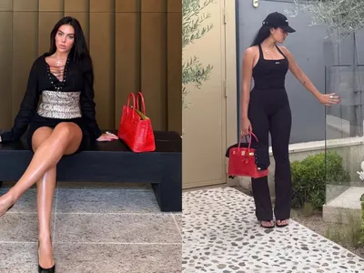 Esposa de Cristiano Ronaldo posa com bolsa de R$ 2 mi, a mais cara do mundo