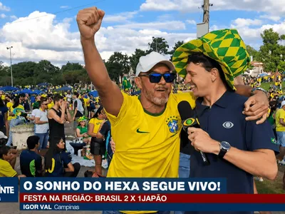 Brasil Urgente mostra festa após vitória do Brasil e notícias da região