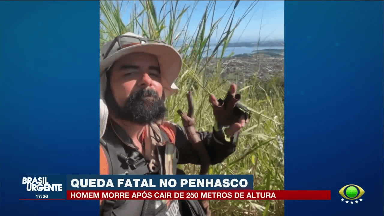 Homem morre após cair de mirante de 150 metros em Maricá, no RJ