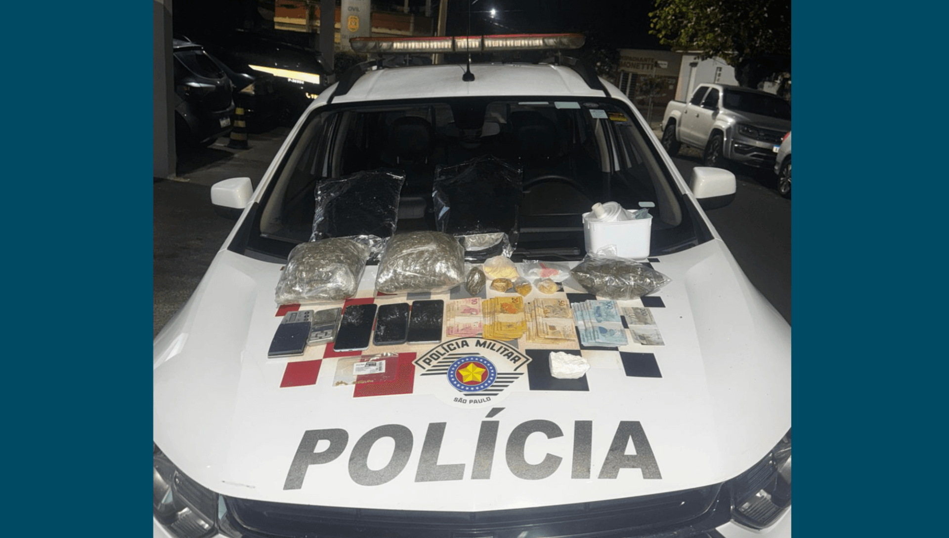 Homem é preso por tráfico e 3kg de drogas são apreendidas em Limeira