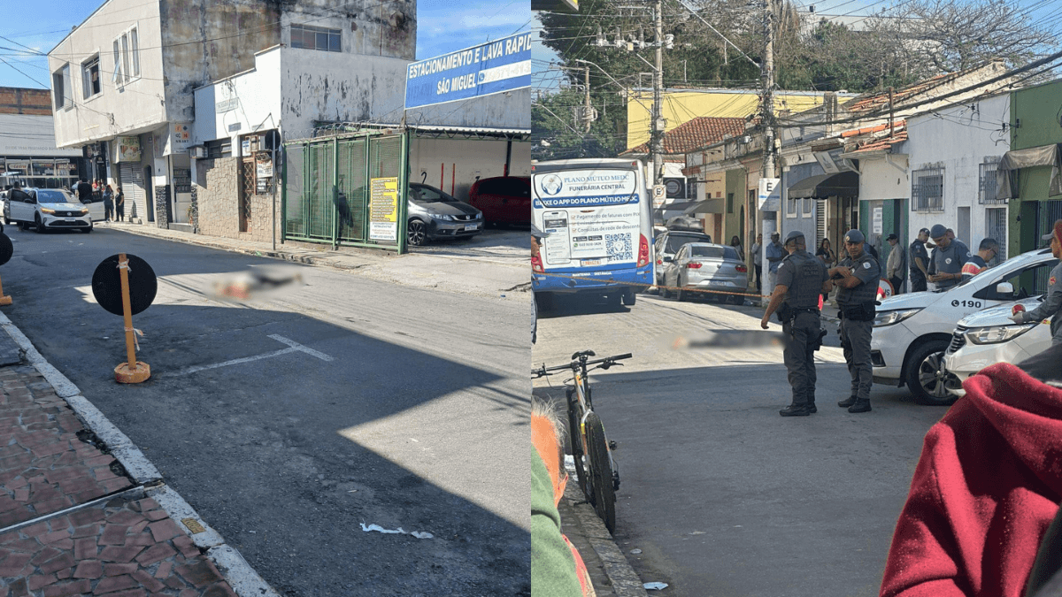 Acidente: idosa de 78 anos morre atropelada no centro de Guaratinguetá