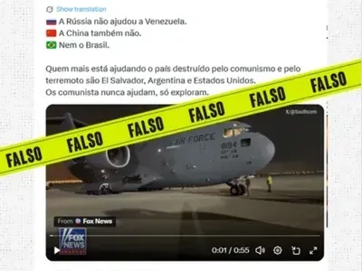É falso que Brasil e China não enviaram ajuda à Venezuela após terremotos