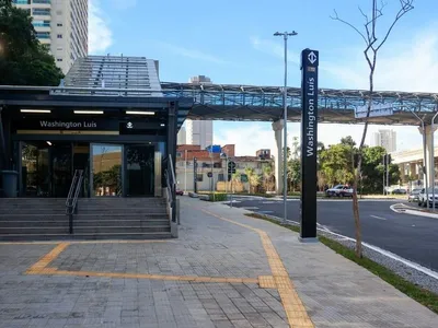 Metrô abre estação Washington Luís; Linha 17-Ouro passa a ter trajeto em Y