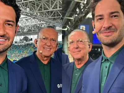 Troca de farpas entre Galvão Bueno e Pato viraliza nas redes sociais
