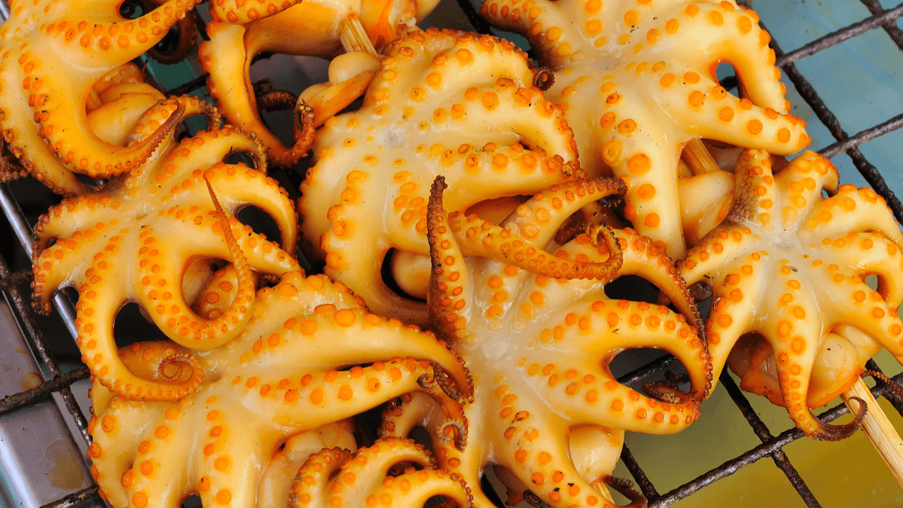 Leve novos sabores para a churrasqueira com uma lula grelhada