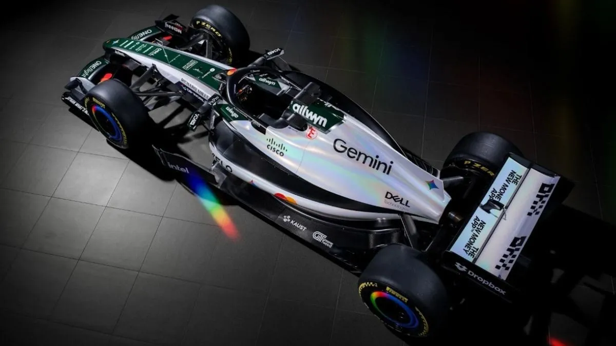 McLaren revela pintura especial com Google Gemini para GP da Inglaterra
