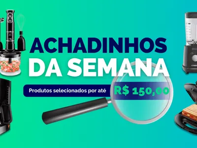 5 eletroportáteis por até R$ 150 que valem a pena ter em casa