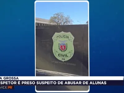 Homem é preso por suspeita de estupro de alunas em Ponta Grossa