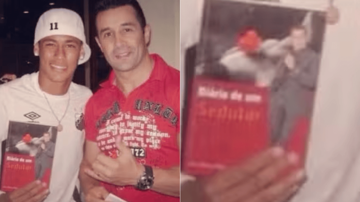 Marcos Oliver autografou manual de sedução para Neymar: "Fã do programa"