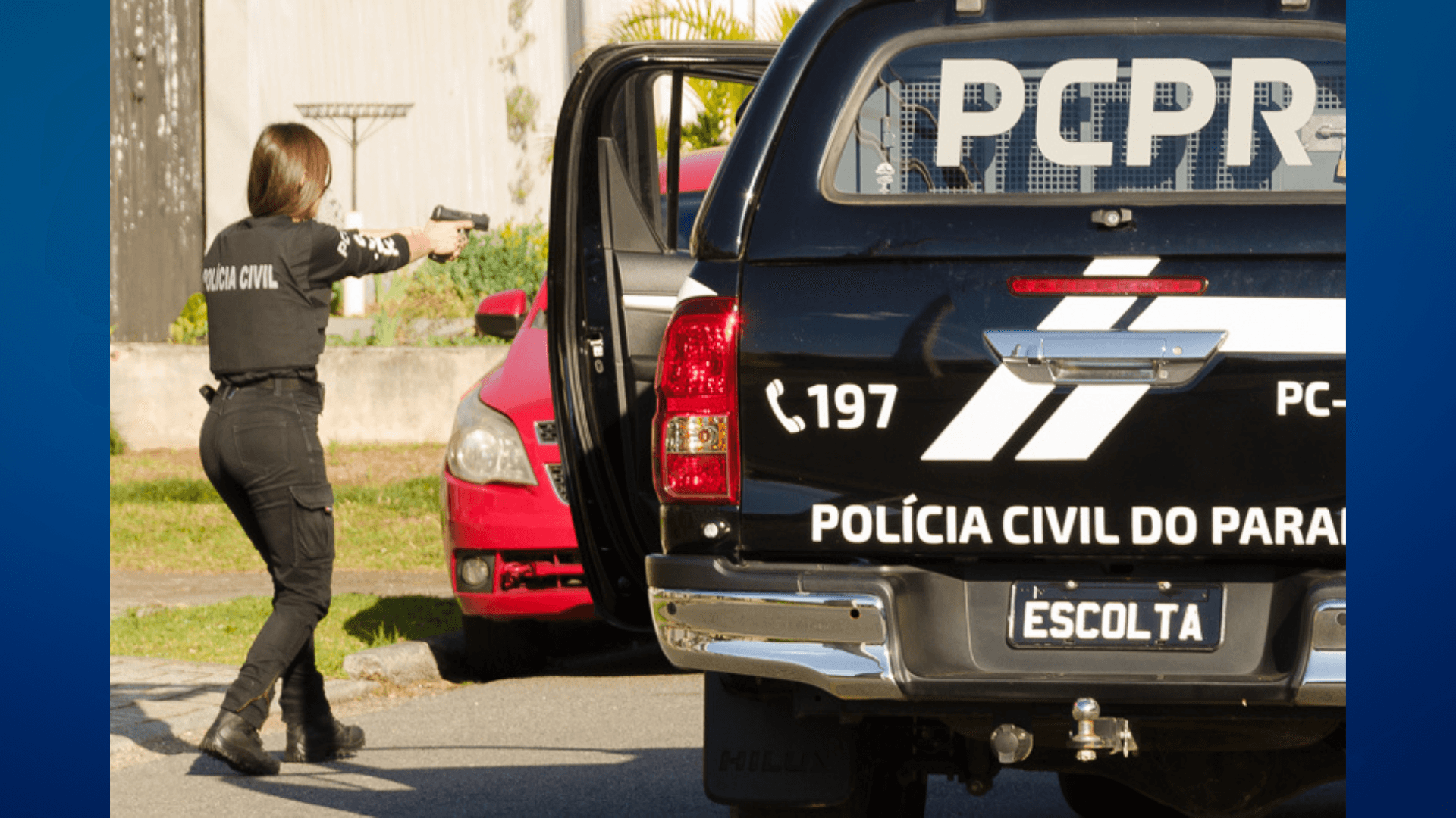 PCPR prende suspeito de tentativa de feminicídio e roubos no Paraná