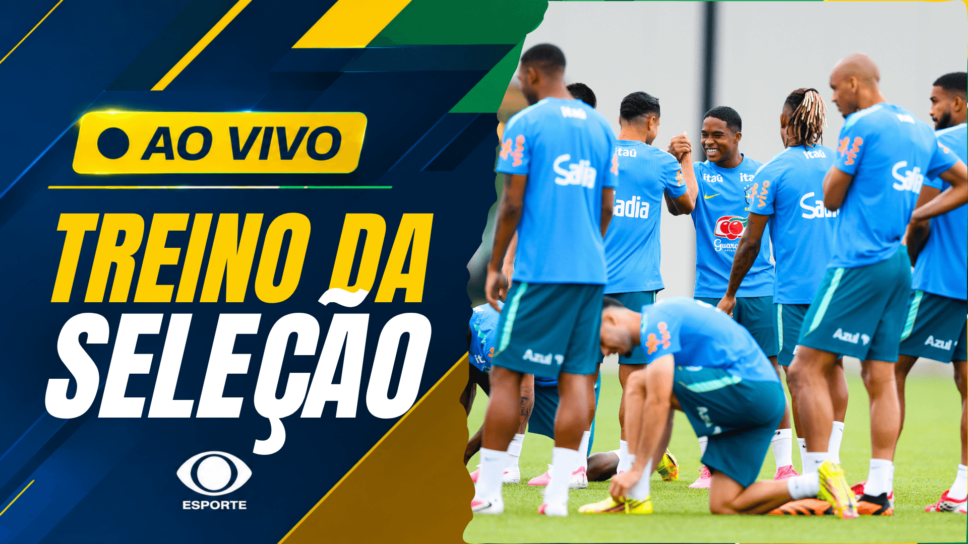 Ao vivo: assista ao treino da Seleção Brasileira para jogo contra Noruega