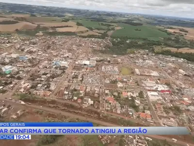 Simepar confirma tornado F2 em Reserva, nos Campos Gerais
