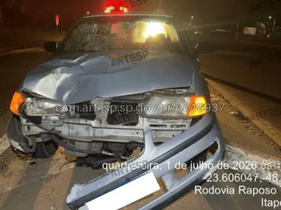 Pedestre morre após ser atropelado na Raposo Tavares, em Itapetininga