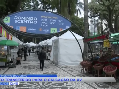 Feira de Inverno deixa Praça Osório e segue até 26 de julho