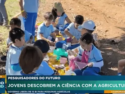 Feira aproxima jovens estudantes da rotina do agronegócio e do clima
